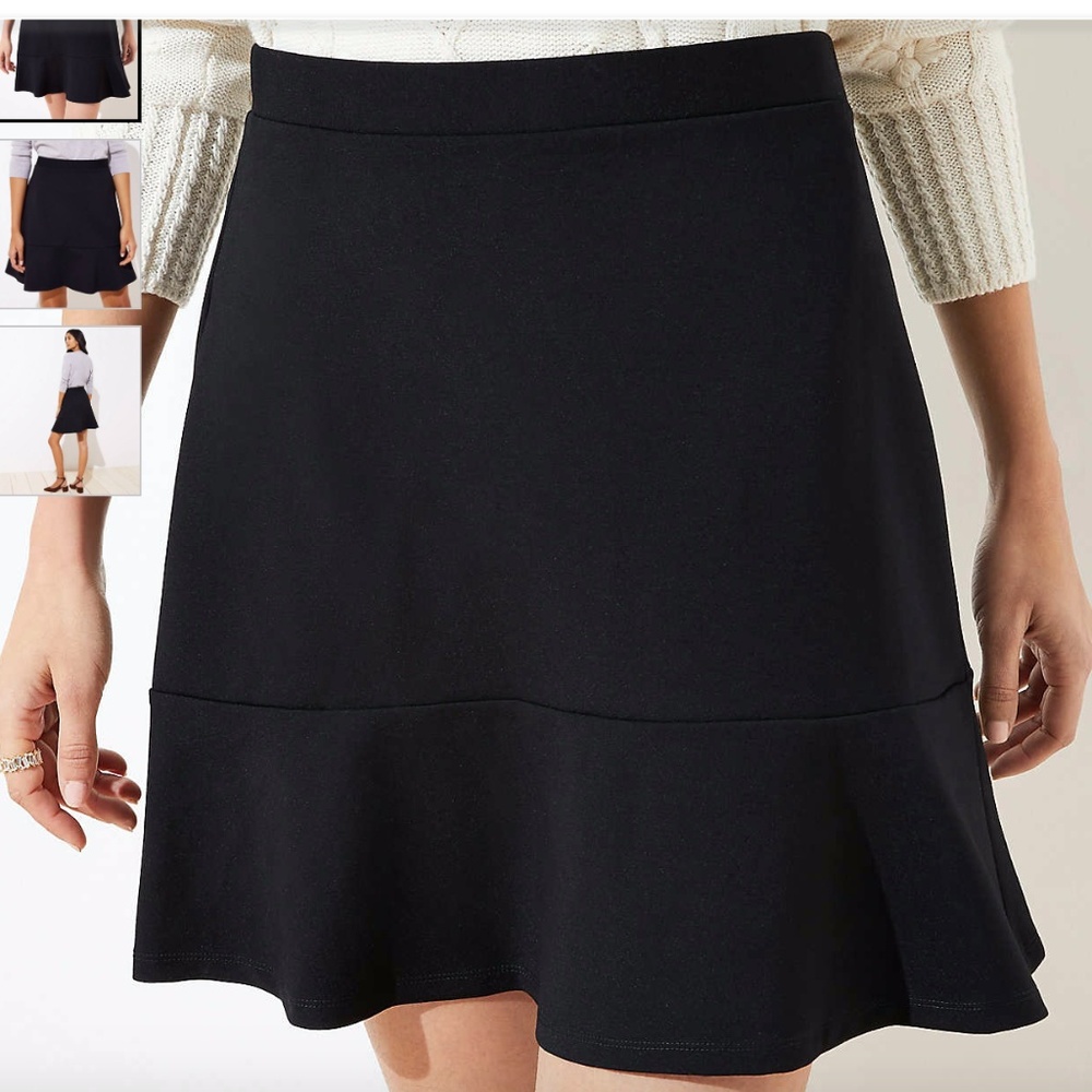 COPY - Loft Ponte Flippy Skirt